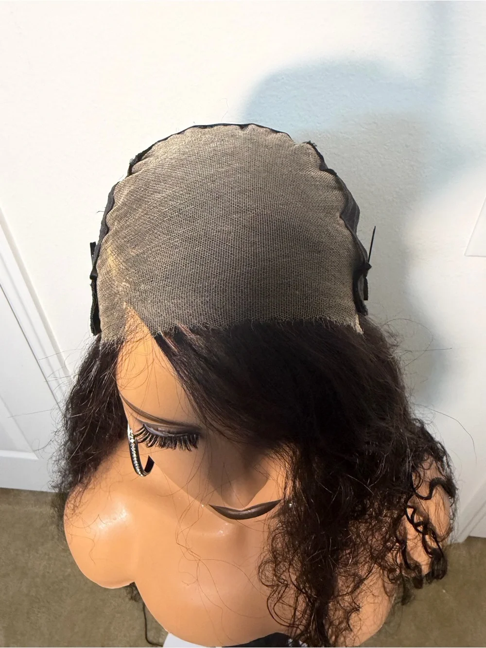 32” Top Quality 6x6 HD Lace Closure Wig, Raw Virgin Human Hair, 200% Density